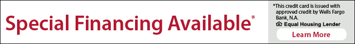 Check out our Financing options in Chicago IL with Wells Fargo.